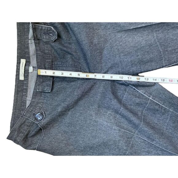 Soft By Avenue Womens Black Wide Leg Denim Pants Sz 16 Coastal Cowgirl Academia - Picture 16 of 16